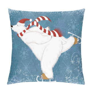 Personality  Polar Bear Pillow Covers