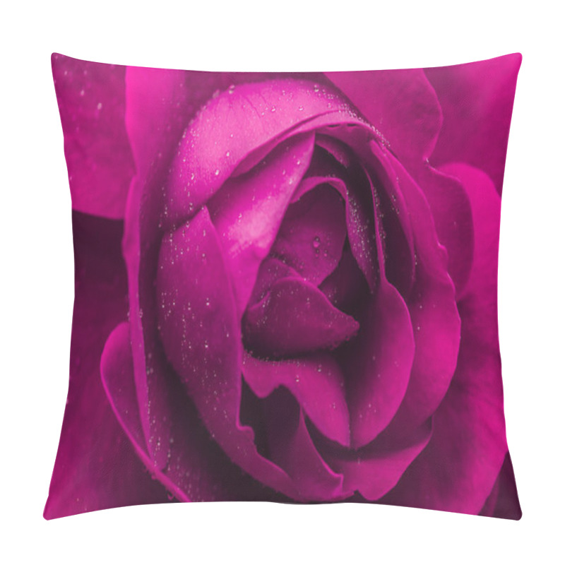 Personality  Pink Wet Rose pillow covers