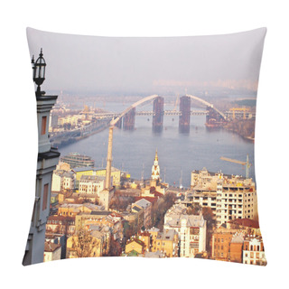 Personality  View On Podil District From St Andrew's Church Pillow Covers