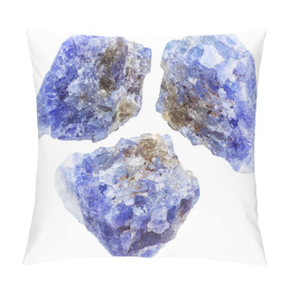 Personality  Set Of Tanzanite (blue Violet Zoisite) Crystals Pillow Covers