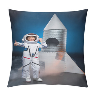 Personality  Girl In Astronaut Costume Pillow Covers
