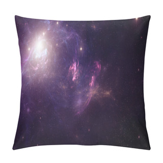 Personality  Space Background - Nebula Pillow Covers
