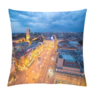 Personality  Zagreb Panorama By Night   Pillow Covers