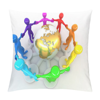 Personality  Group Of Around Of Earth Pillow Covers
