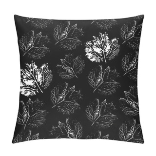 Personality  Black Flowers Pattern Pillow Covers