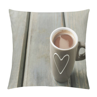 Personality  Cup Of Hot Sweet Chocolate Pillow Covers
