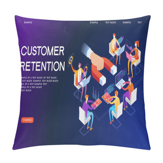 Personality  Customer Retention  Template. Pillow Covers