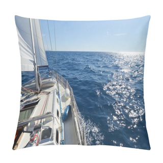 Personality  Sailing Yacht Pillow Covers