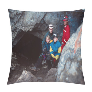 Personality  Portrait Of Family Caving Pillow Covers