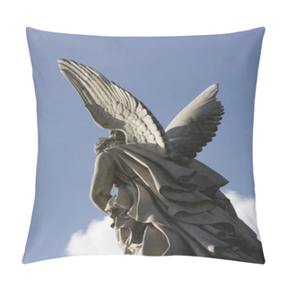 Personality  Mythological Figurine Monument In Berlin Pillow Covers