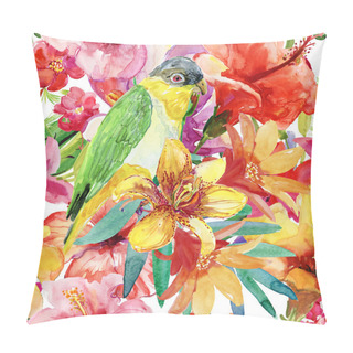 Personality  Watercolor Floral Painting Pattern  Pillow Covers
