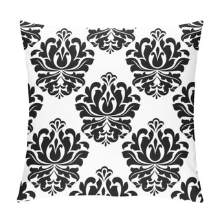 Personality  Retro Damask Floral Seamless Pattern Pillow Covers