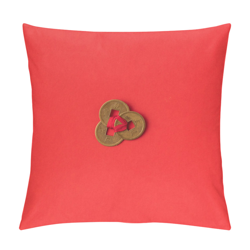 Personality  Chinese Lucky Coins Pillow Covers