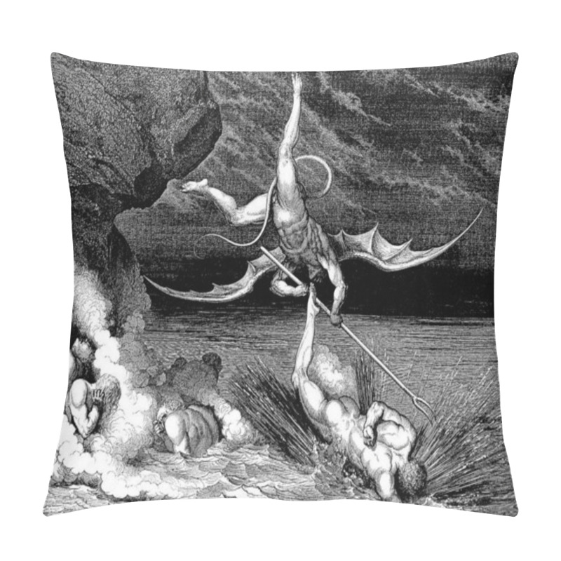 Personality  Ciampolo Of Navarre Struggles With Alichino Pillow Covers