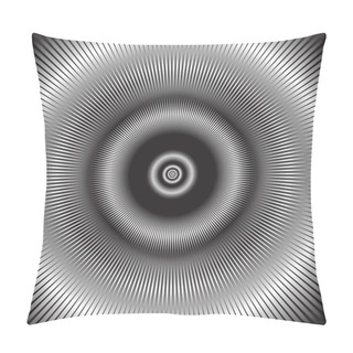 Personality  Abstract Radiation. Pillow Covers