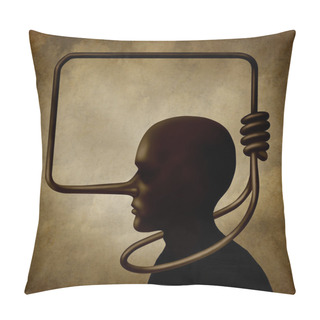 Personality  Lies Kill Concept Pillow Covers