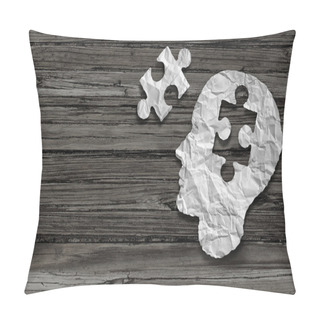 Personality  Mental Health Symbol Pillow Covers