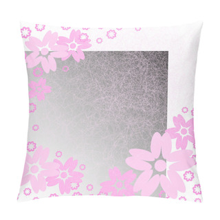 Personality  Pink Flowers On Scratches Pillow Covers