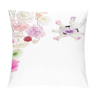 Personality  Colorful Peony Flowers Pillow Covers