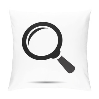 Personality  Magnifying Glass Icon Pillow Covers