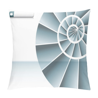 Personality  Spiral Staircase Chart Pillow Covers