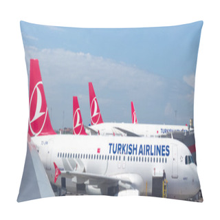 Personality  Turkish Airlines Planes Pillow Covers