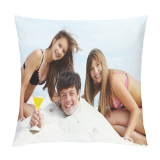 Personality  Party On Sand Pillow Covers