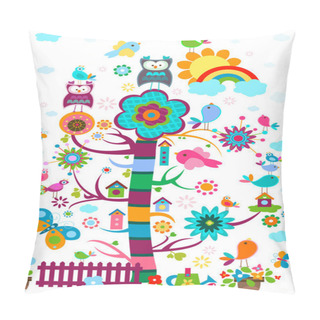 Personality  Whimsy Garden Pillow Covers