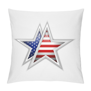 Personality  American Star Pillow Covers