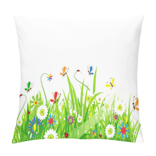 Personality  Summer Meadow Beautiful Pillow Covers