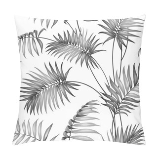 Personality Topical Palm Leaves. Pillow Covers