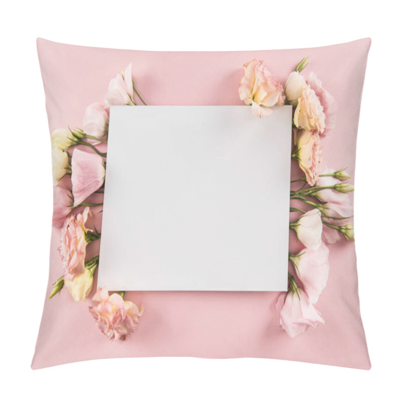 Personality  Beautiful flowers and blank card pillow covers