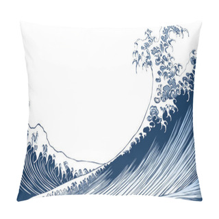 Personality  Ukiyo-e Wave 2 Pillow Covers