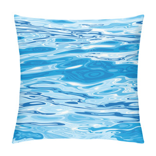 Personality  Seamless Water Surface Pattern Pillow Covers