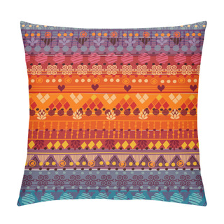 Personality  Tribal Seamless Pattern. Pillow Covers