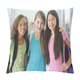 Personality  Group Of Elementary School Friends Pillow Covers