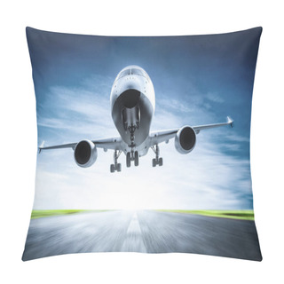 Personality  Passenger Airplane Taking Off   Pillow Covers