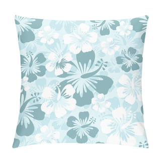 Personality  Hibiscus Seamless Background Pillow Covers