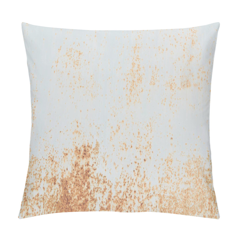 Personality  aged rusty metal textured background  pillow covers