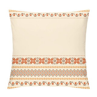 Personality  Folk Style Textile Background Pillow Covers