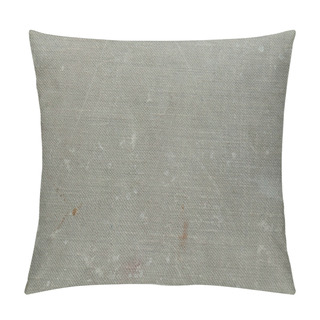 Personality  Dirty Grey Canvas Texture Pillow Covers