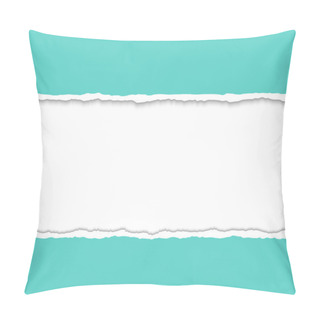 Personality Torn Paper Pillow Covers