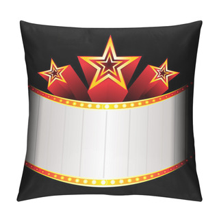 Personality  Blockubuster With Stars Pillow Covers