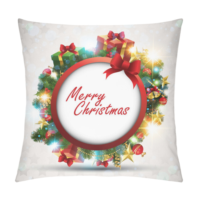 Personality  Christmas Banner. pillow covers
