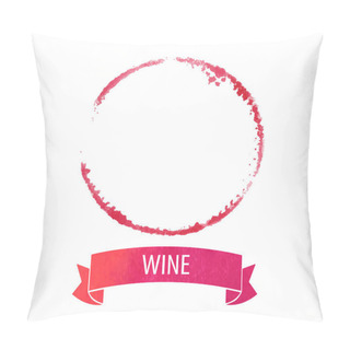 Personality  Wine Stain Pillow Covers