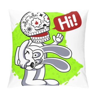Personality  Skeletons Hi Pillow Covers