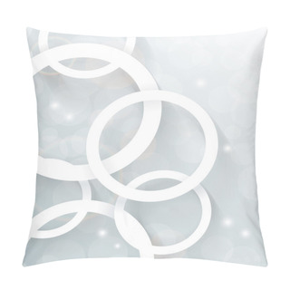 Personality  Abstract Circles Background Pillow Covers