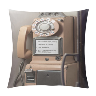 Personality  Antique Pay Phone Pillow Covers