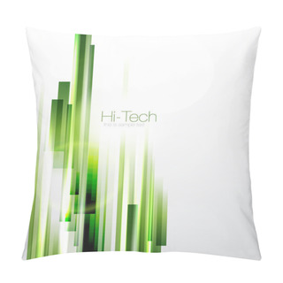Personality  Abstract Green Lines Background Pillow Covers