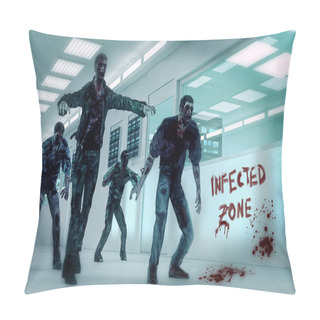 Personality  Zombies Illustration Pillow Covers